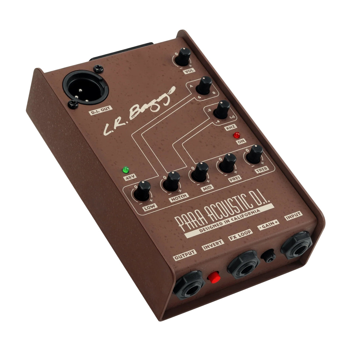 L.R. Baggs Para DI Acoustic Preamp + DI Guitar Pedal