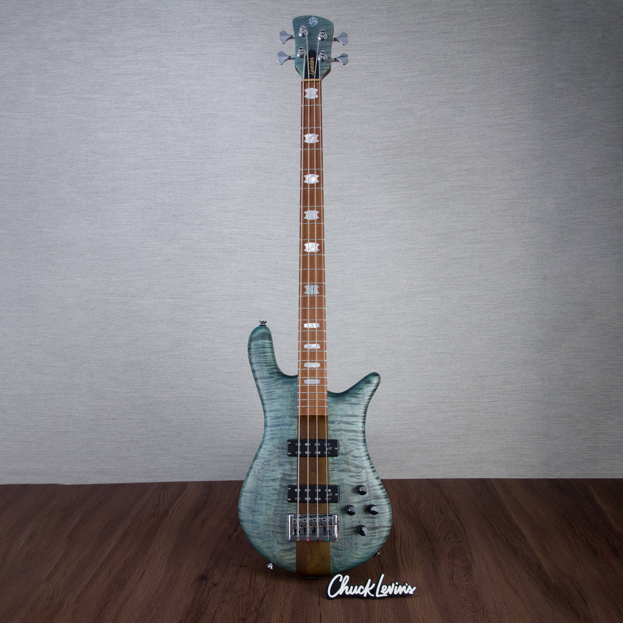 Spector Euro 4 RST Bass Guitar - Turquoise Tide Matte - #21NB18545