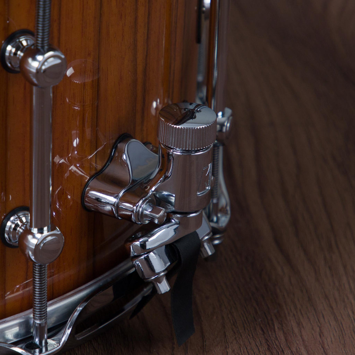 Tama 7 x 14-Inch S.L.P. G-Maple Snare Drum - Gloss Natural Zebrawood