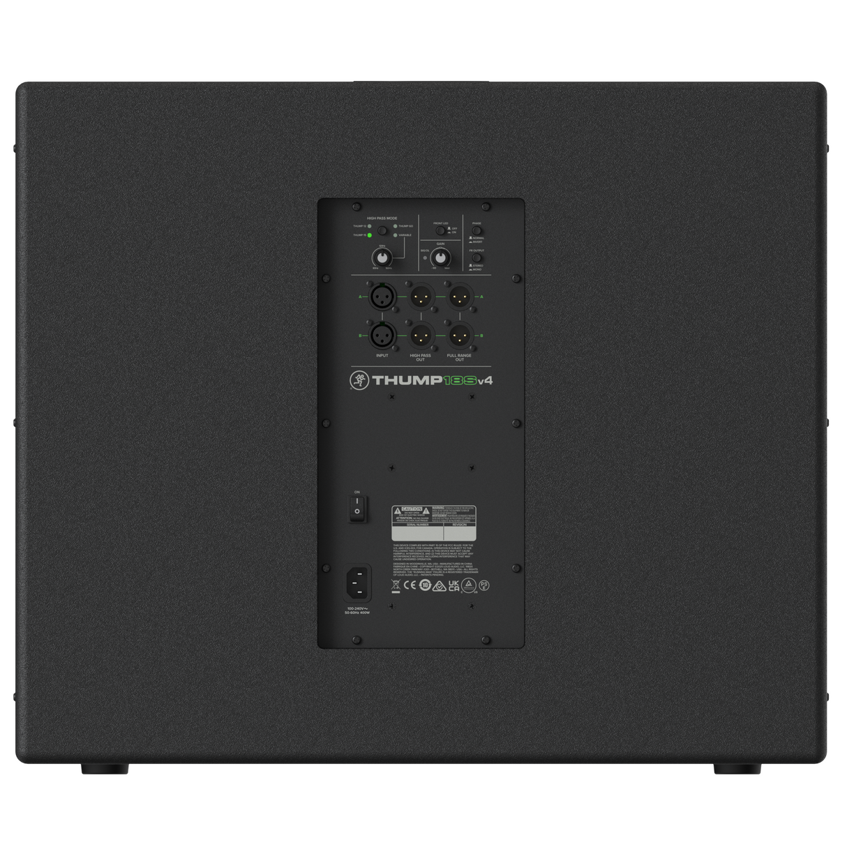Mackie Thump18Sv4 18-Inch Professional Powered Subwoofer