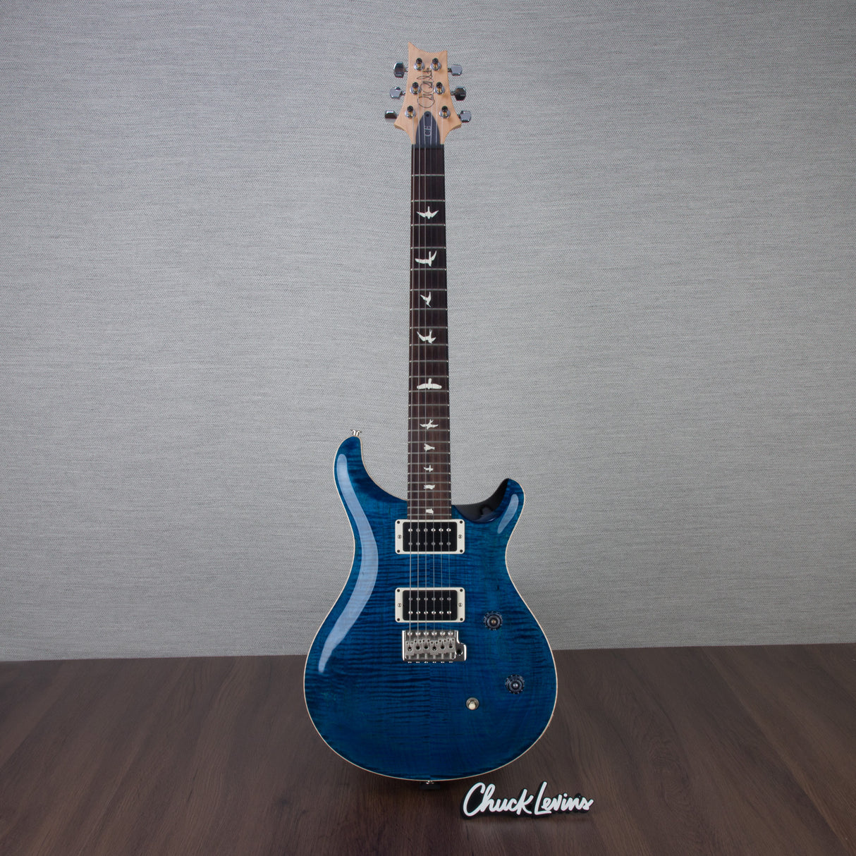 PRS CE 24 Custom Color Electric Guitar - Blue Matteo - #220350199