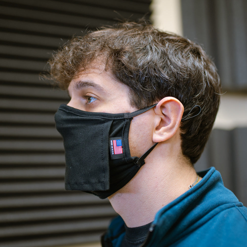 Bell Barrier Face Mask for Wind and Brass Instruments