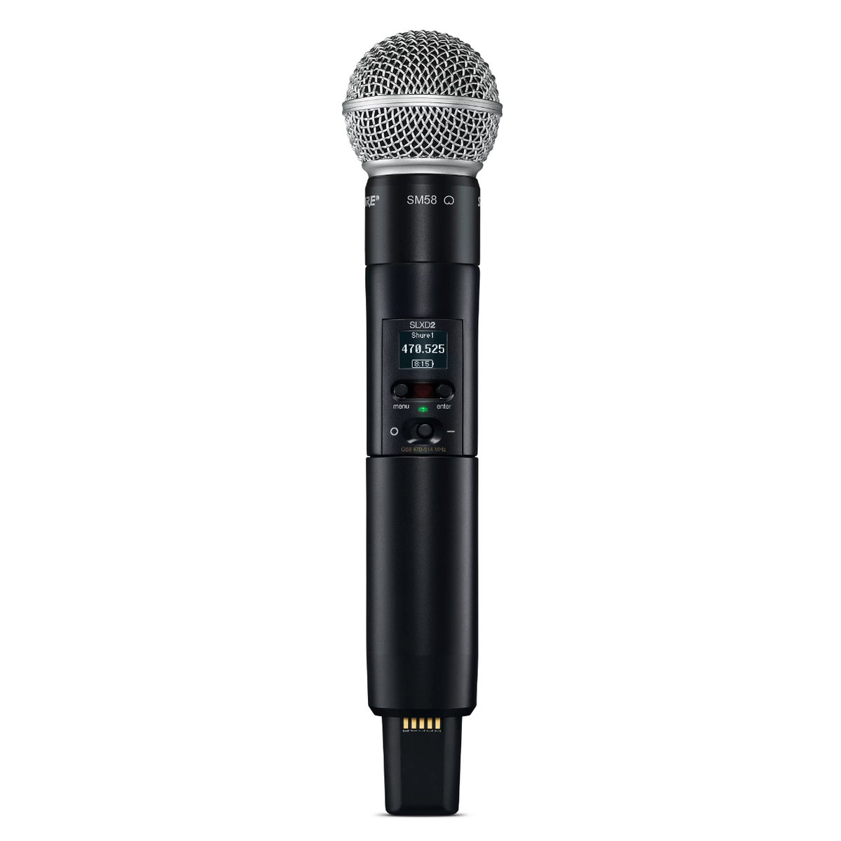 Shure SLXD2/SM58 Wireless Handheld Transmitter - J52 Band – Chuck