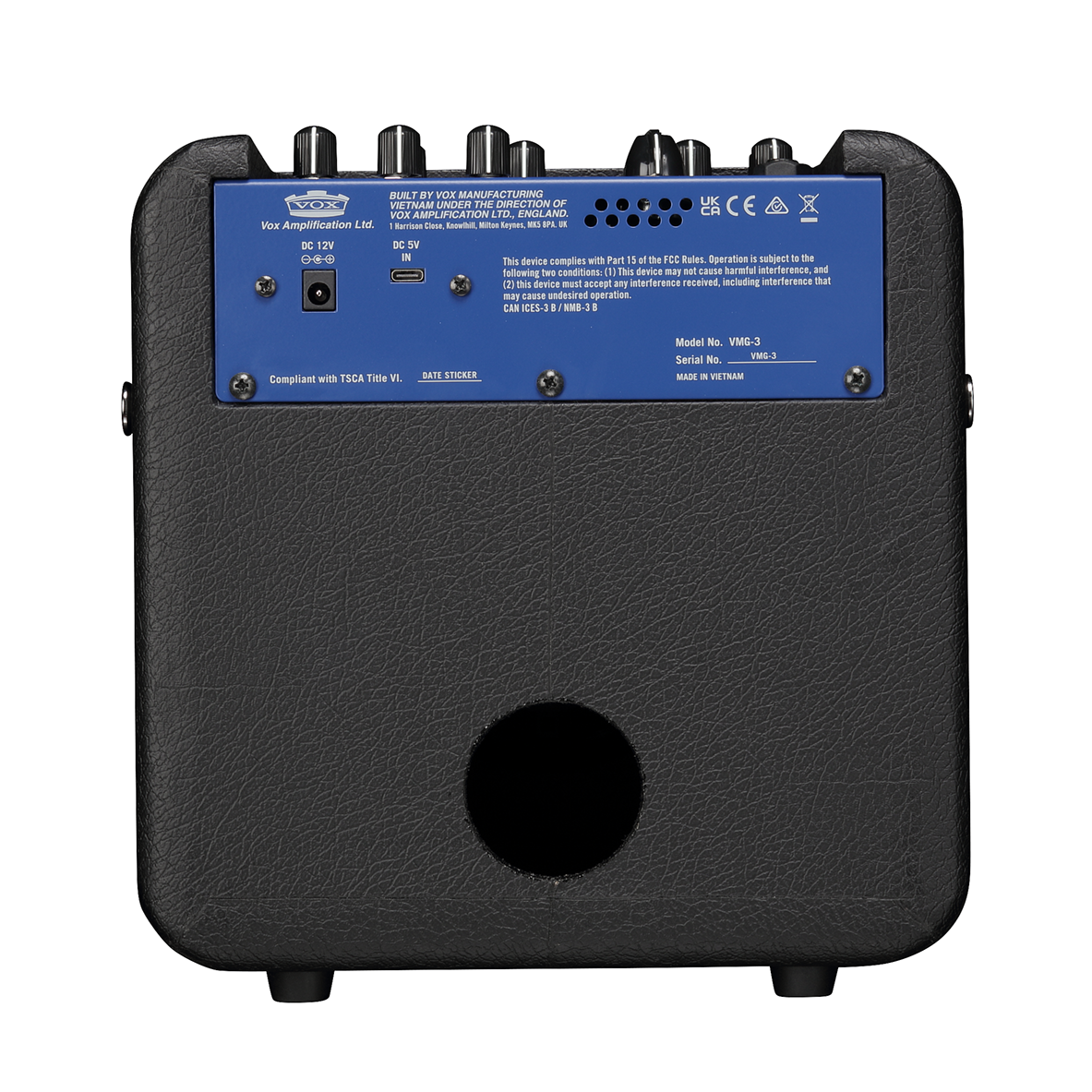 Vox MINIGO3BL 3-Watt Portable Modeling Amp Cobalt Blue