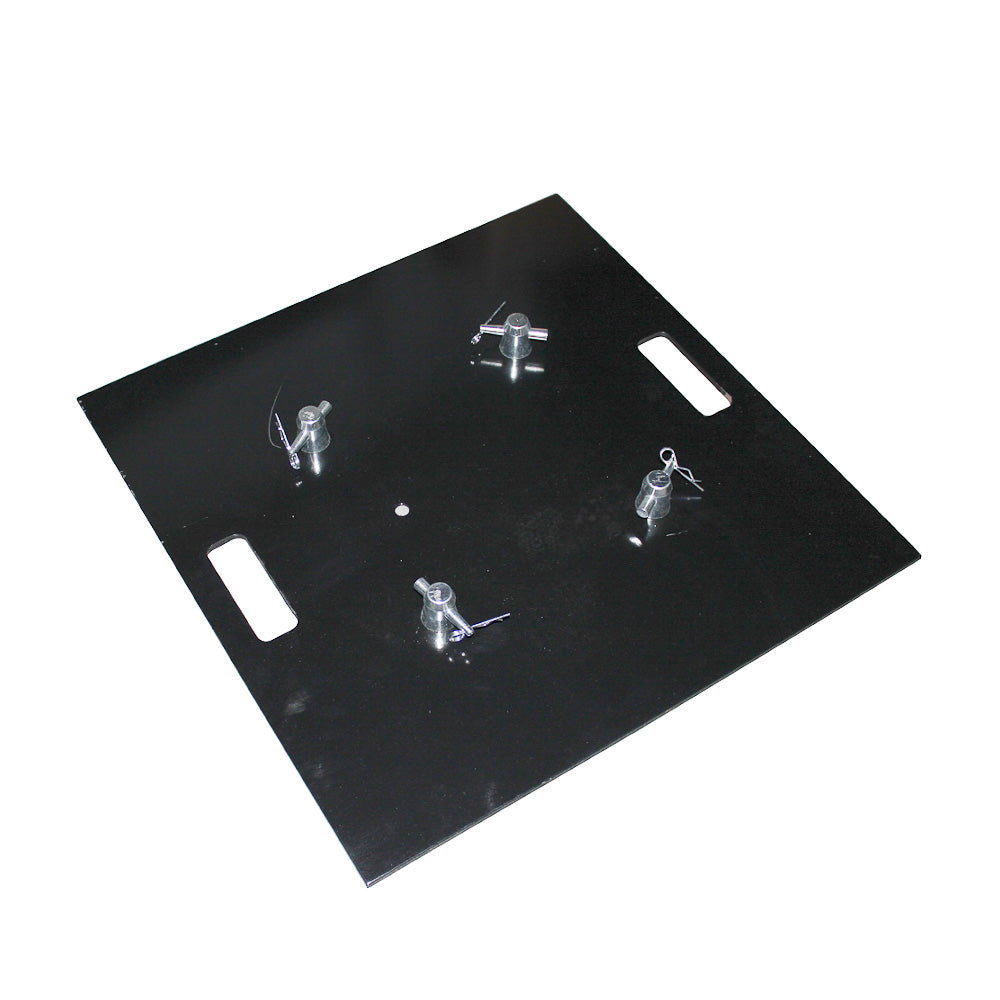 ProX XT-BP2424S Steel Base Plate for F34 Trussing with Conical Connectors