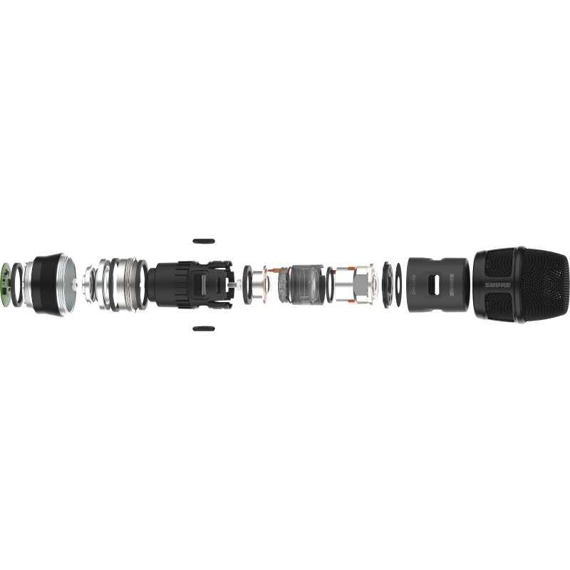 Shure RPW204 Nexadyne 8/S Supercardioid Dynamic Wireless Capsule for Handheld Transmitters - Black
