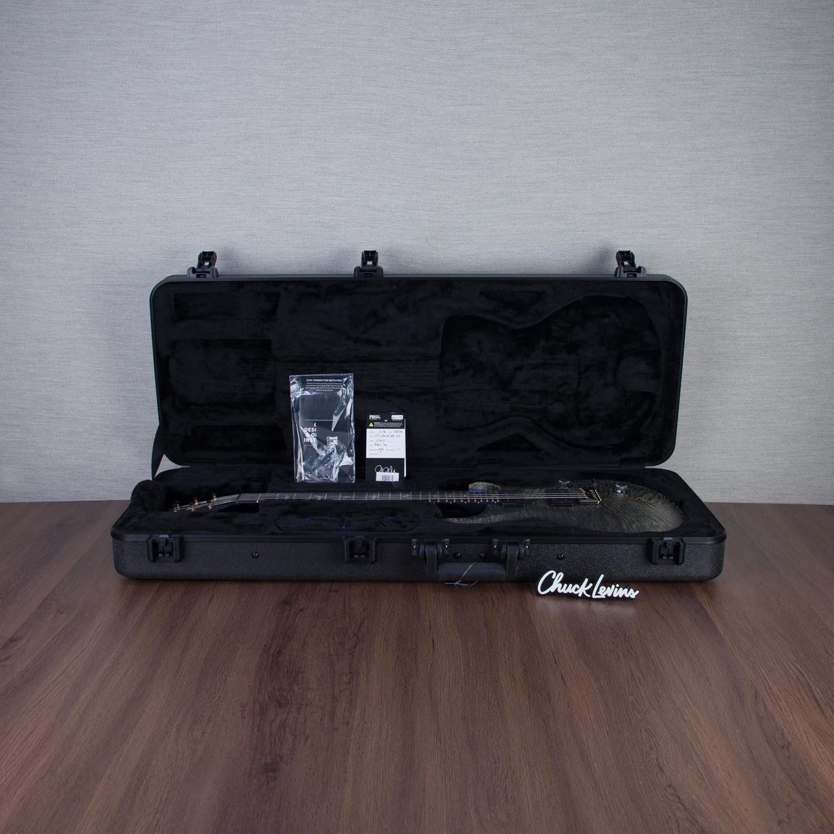 PRS 40th Anniversary Custom 24 Satin Custom Color Electric Guitar - Faded Whale Blue With Metallic Blue Back - #250412019