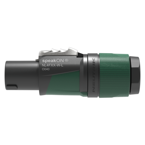Neutrik NL4FXX-W-L 4-Pole speakON Cable Connector Screw Terminal