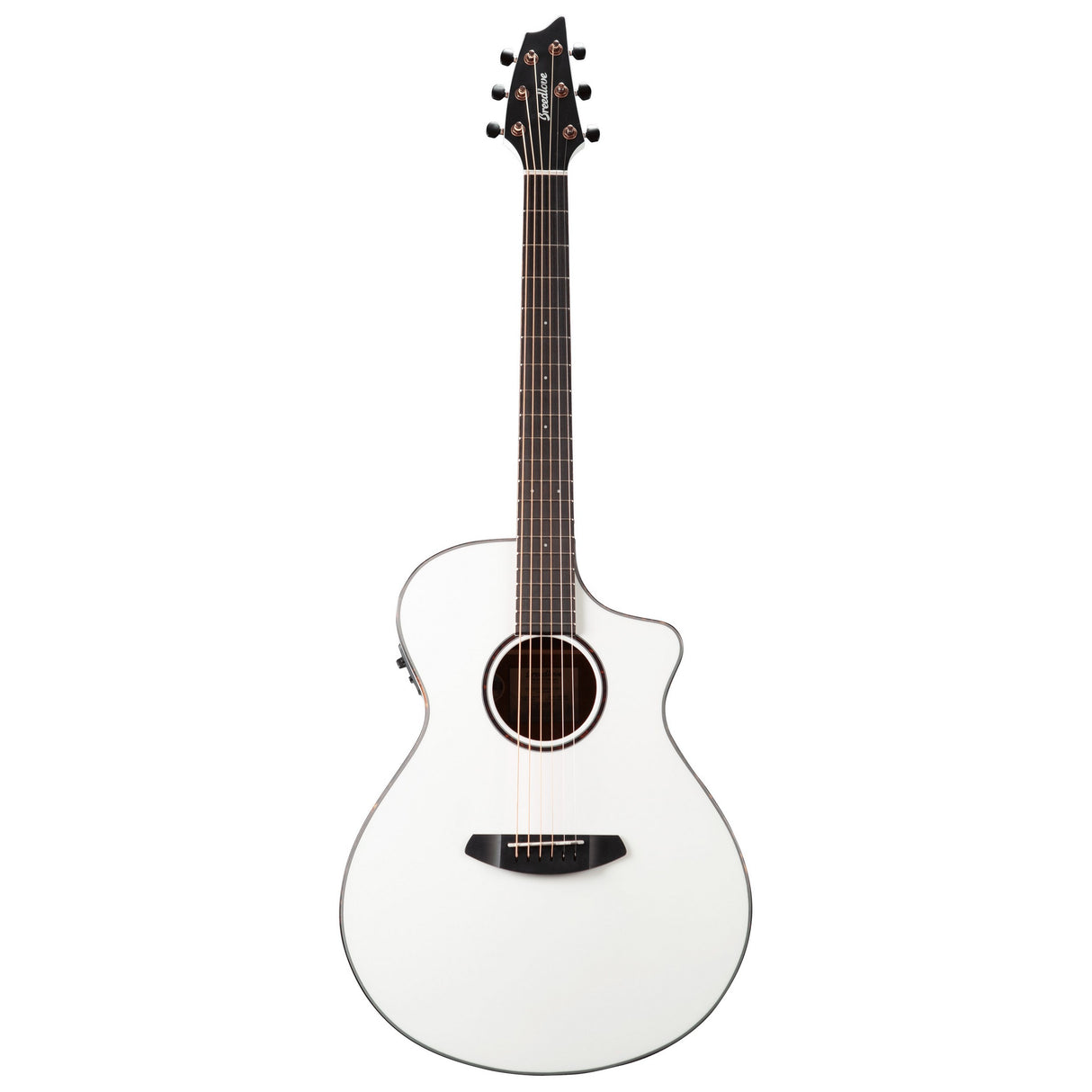 Breedlove Discovery S Concert Acoustic Electric Guitar - Satin White