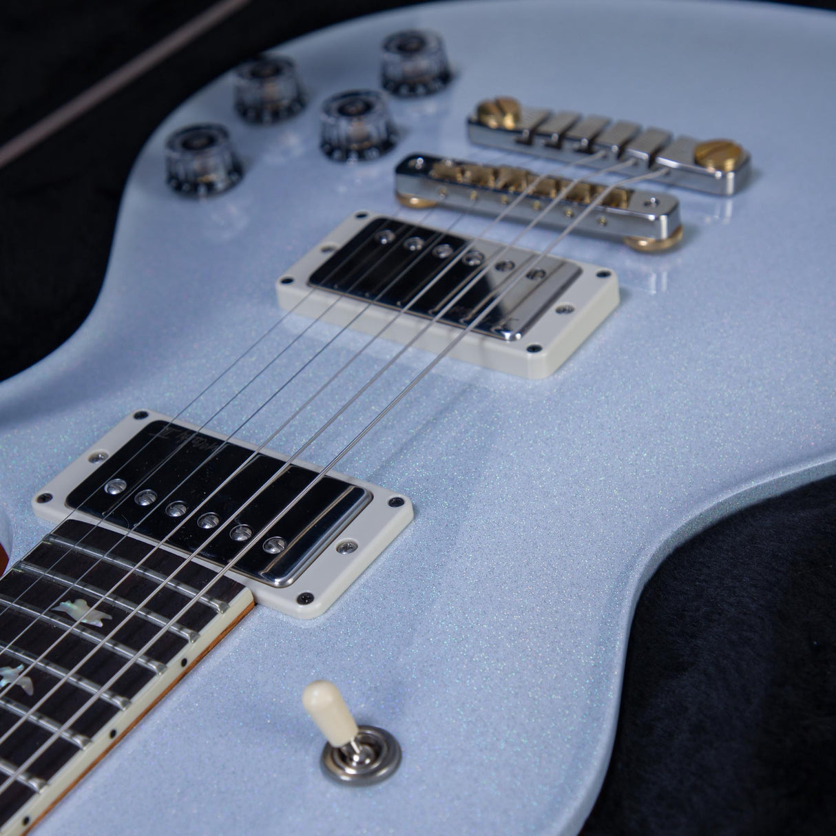 PRS McCarty SC56 Custom Color Electric Guitar - White Hollowflake - #250409567