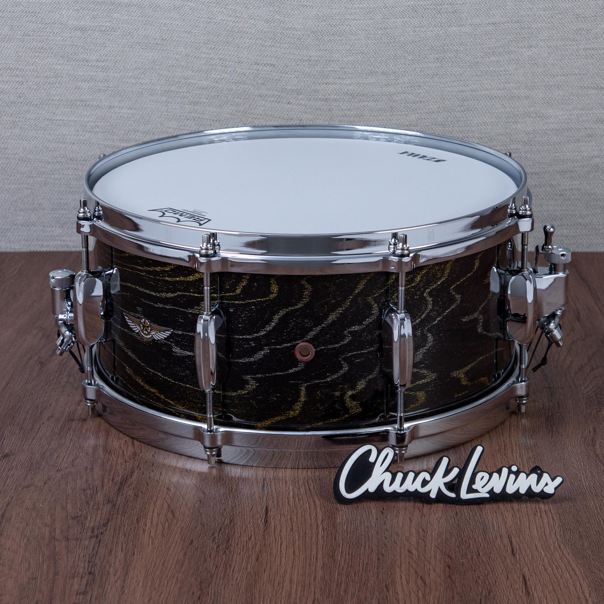 Tama 6.5 x 14-Inch Star Walnut Snare Drum - Japanese Folding Screen