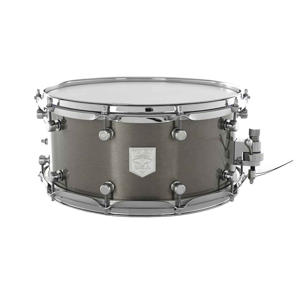 Trick 14 x 6.5-Inch Titanium Snare Drum - Trick Lugs