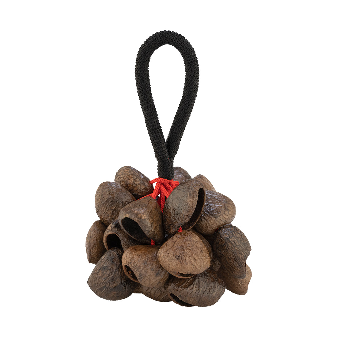 Pearl Pangi Nut Shaker with Rope Handle