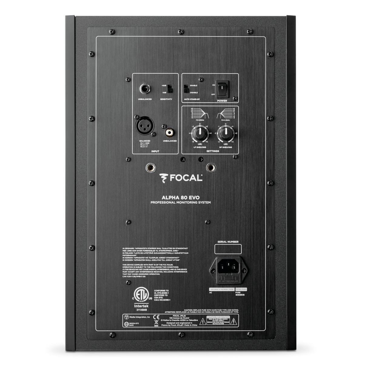 Focal Alpha 80 Evo Active Studio Monitor - 8 Inch - Mint, Open Box