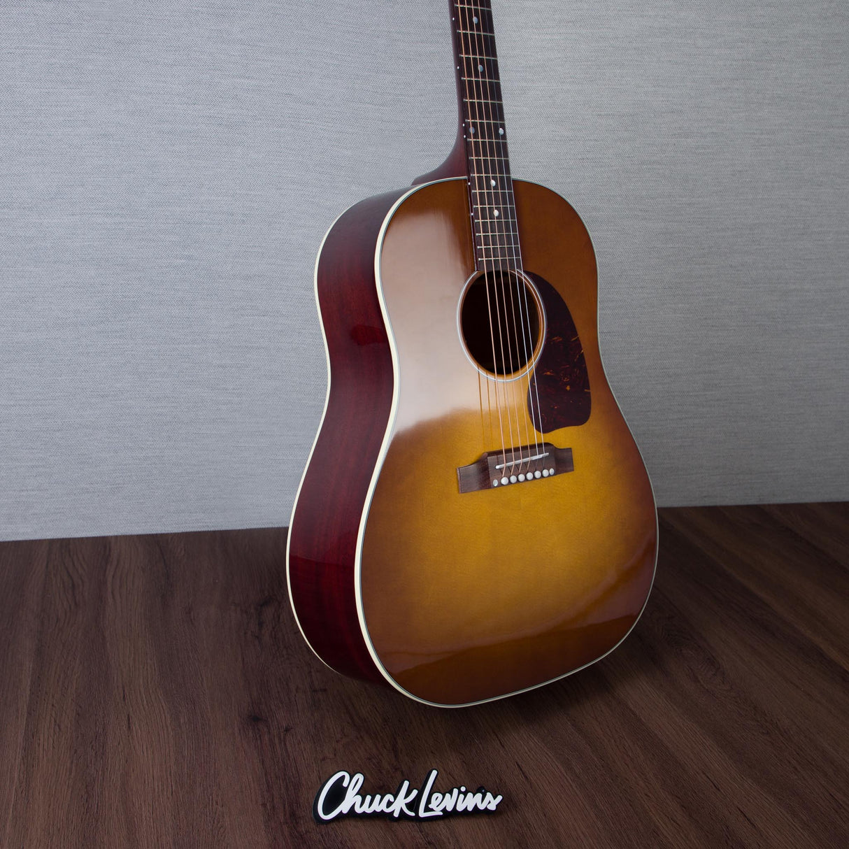 Gibson J-45 Standard Mahogany/Sitka Spruce Acoustic Electric Guitar - Honey Burst - #23204130