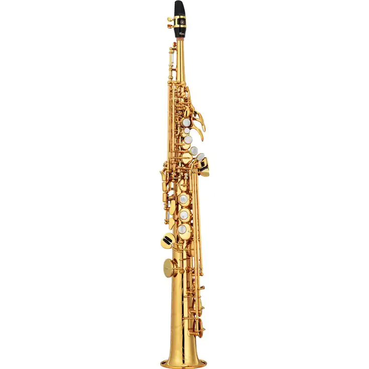 Yamaha YSS-82Z Custom Z Soprano Saxophone - Gold Lacquered - New