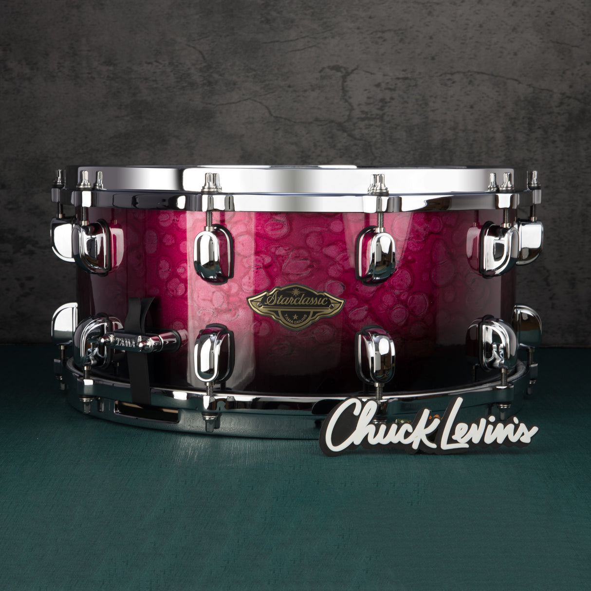 Tama Starclassic Walnut/Birch 14 x 6.5-Inch Snare - Molten Dark Raspberry