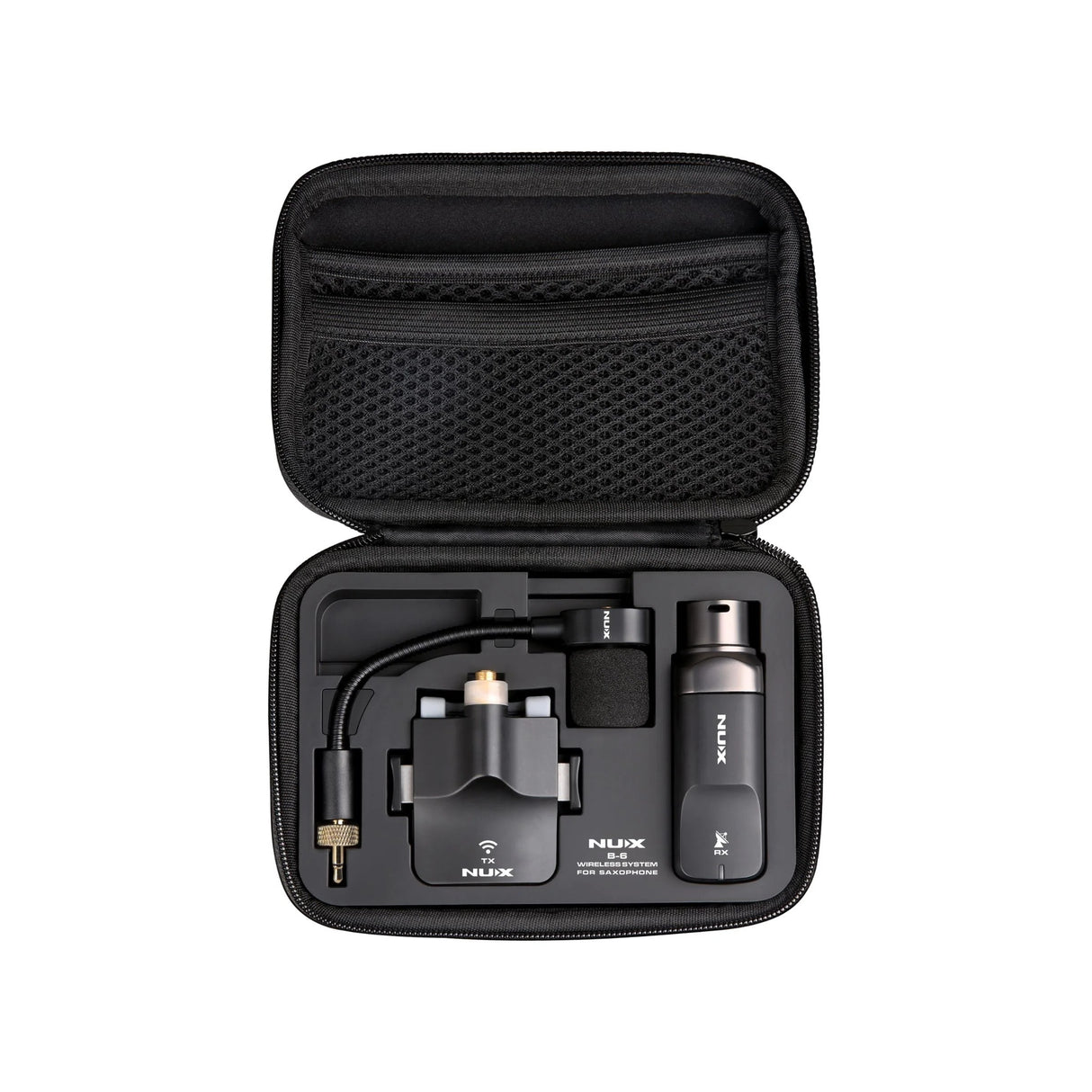 NUX B-6 Pro Wireless System for Brass/Wind Instruments - 2.4 GHz