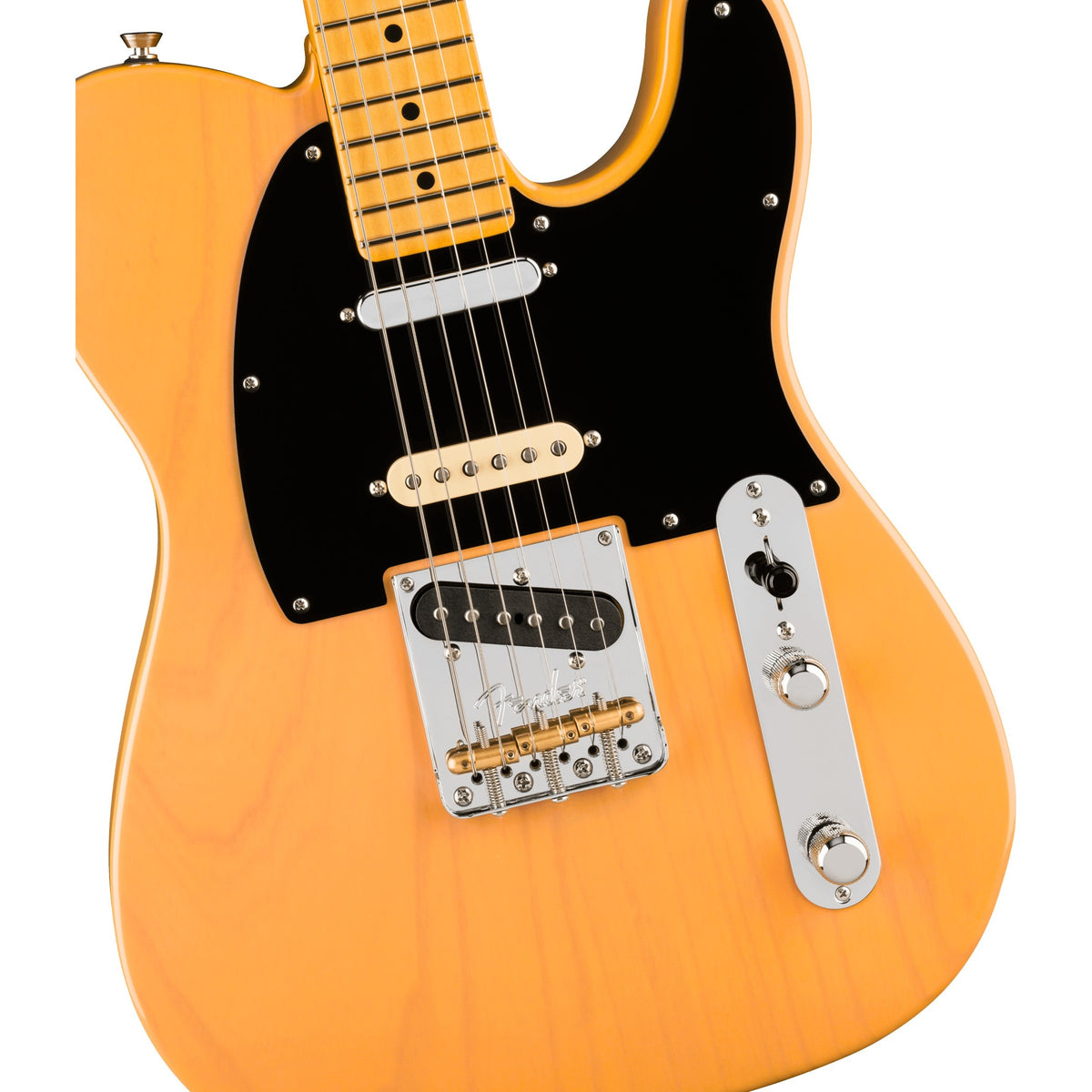 Fender American Professional Hotshot Telecaster Electric Guitar, Maple Fingerboard - Butterscotch Blonde