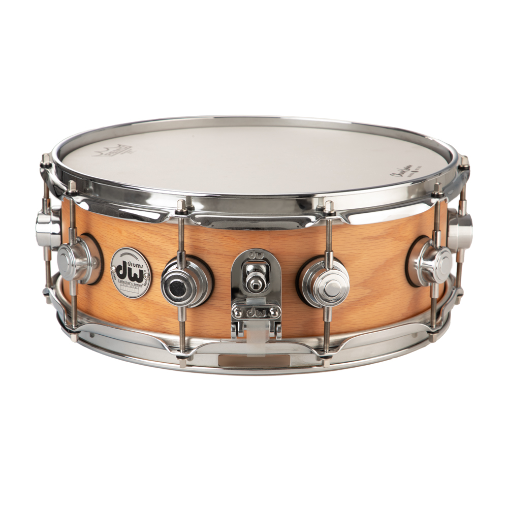 DW 5 x 14-Inch Snare Drum, Chrome Hardware - Oak Matte Lacquer