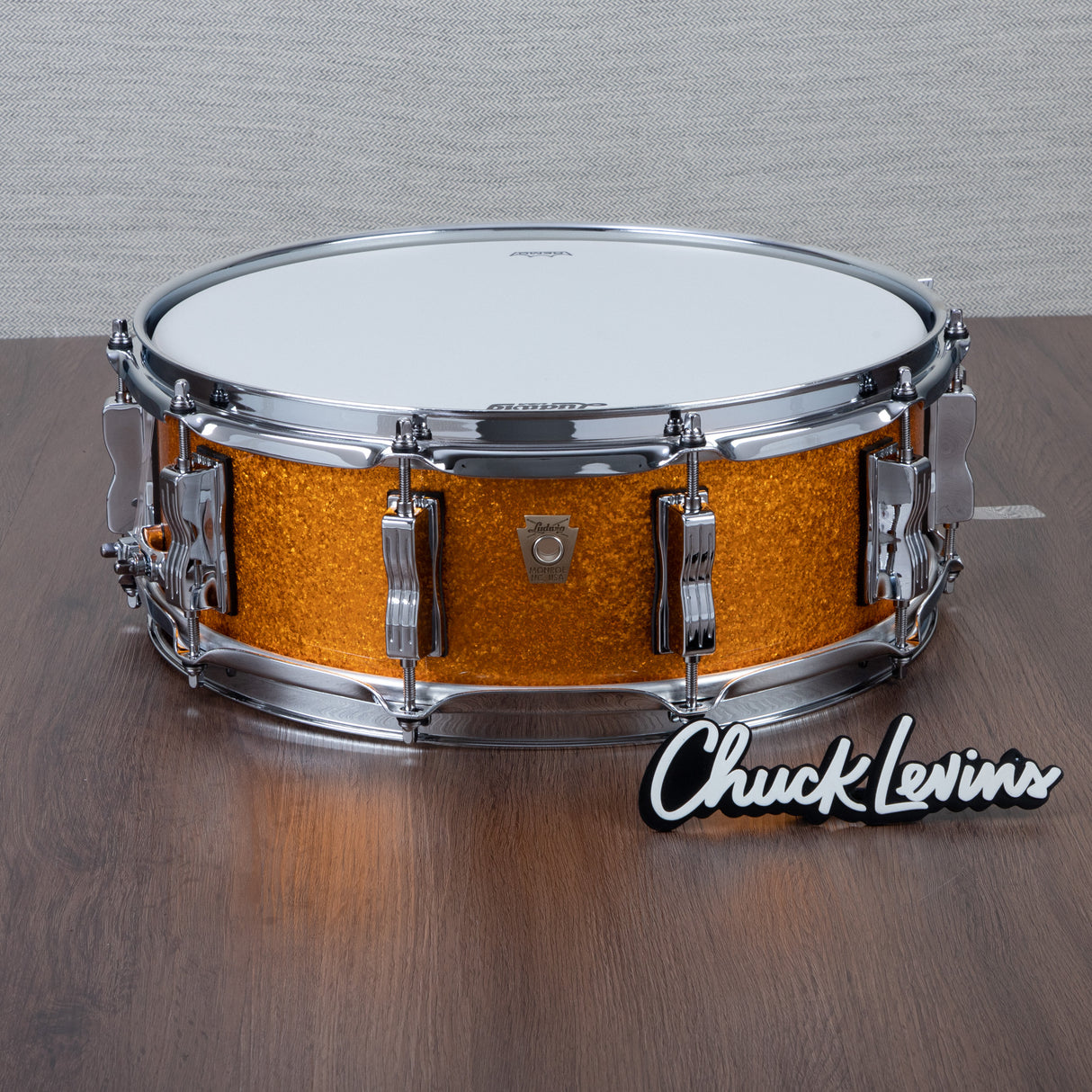 Ludwig Classic Maple 5x14-Inch Snare Drum - Gold Maple