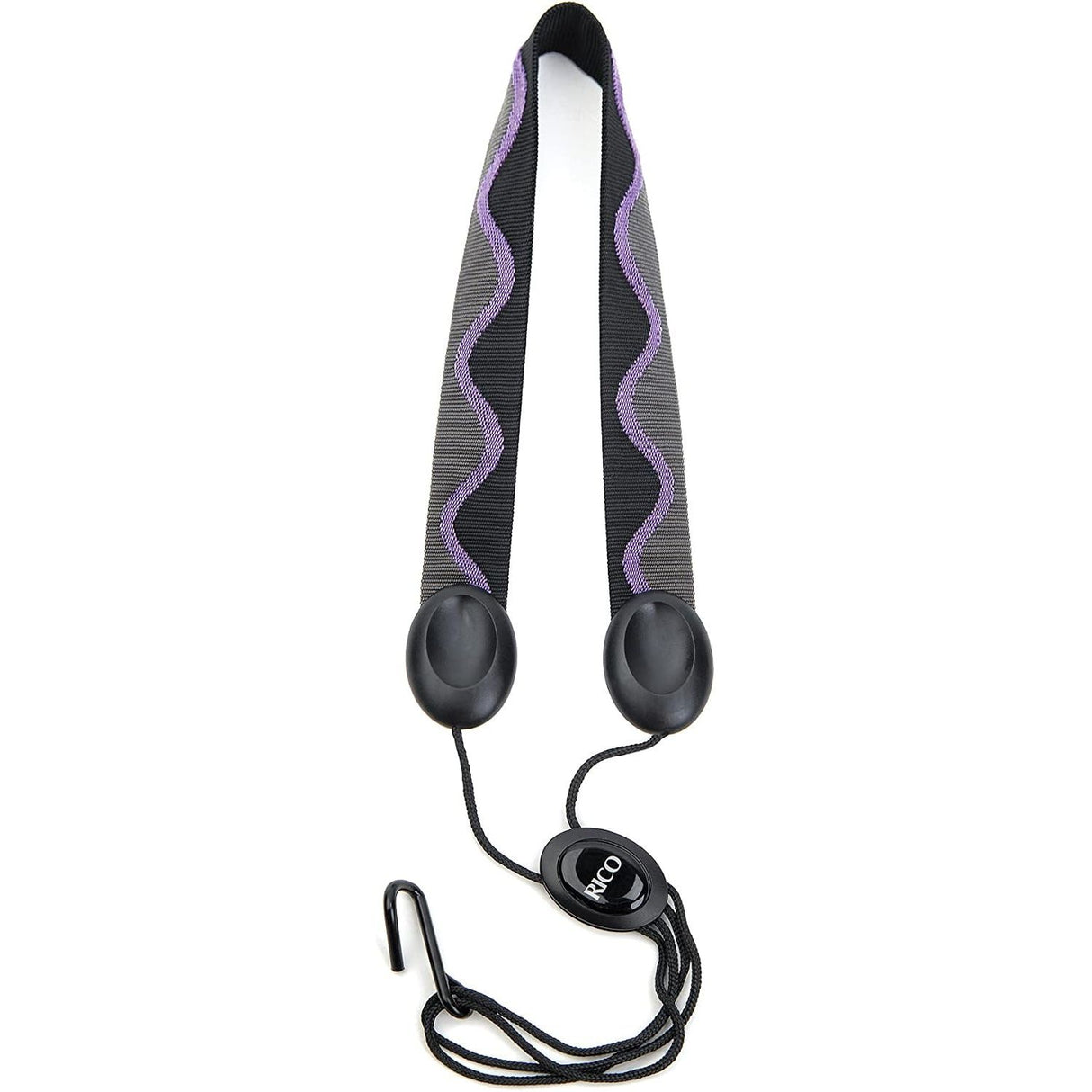 Rico SJA01 Alto/Soprano Saxophone Strap, Jazz Wave Pattern