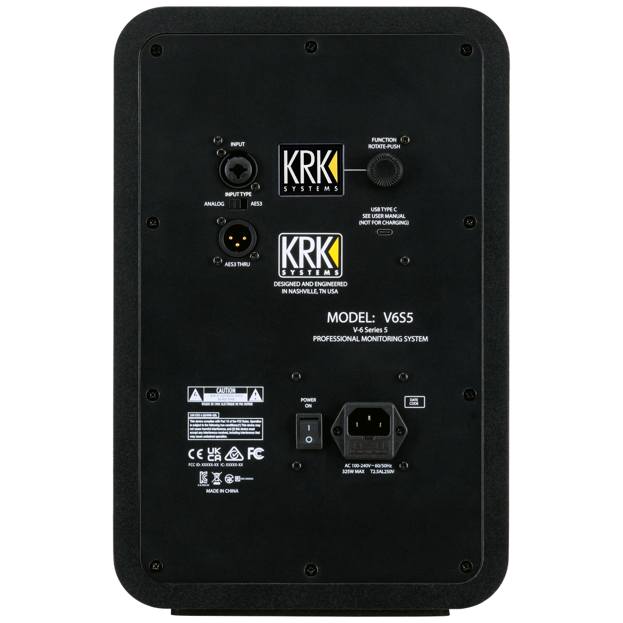 KRK V6S5 V6 Series 5 Studio Monitor