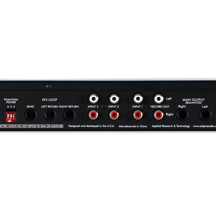Art MX622BT Six Channel BlueTooth Stereo Mixer