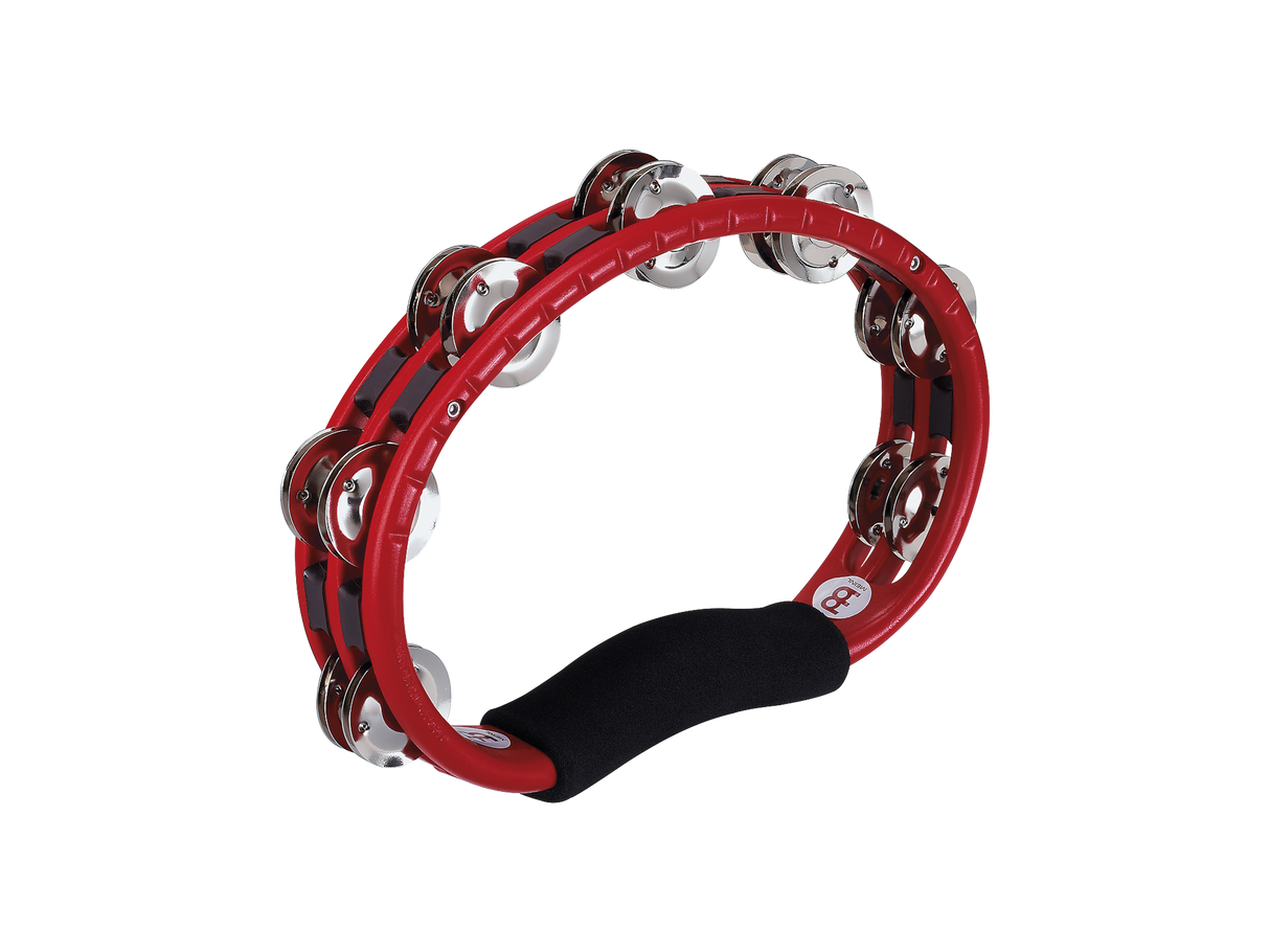 Meinl TMT1R Hand Held Traditional Tambourine Steel Jingles 2 Rows
