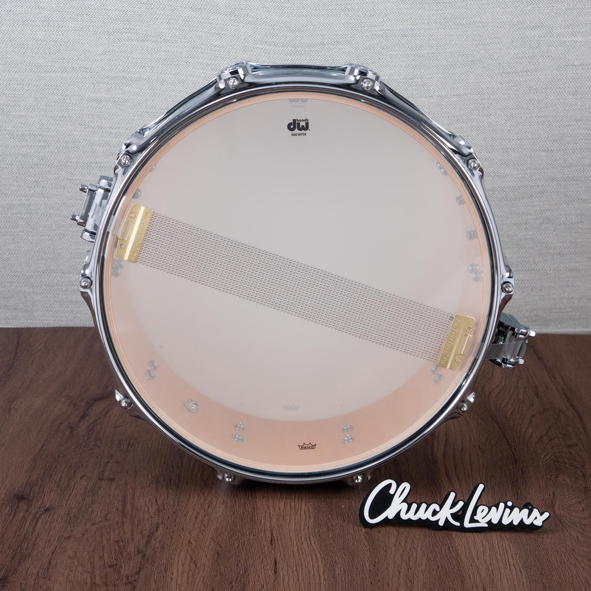 DW 5.5 x 14-Inch Collector's 333 Maple Snare Drum - Black Oyster Glass