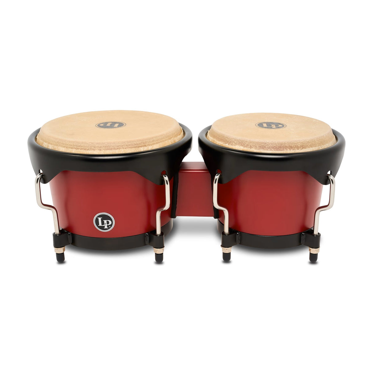 Latin Percussion Discovery II Ultralight Bongos - Red