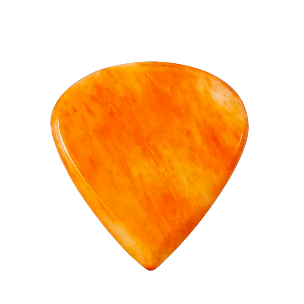 Animals Pedal Wild Picks 2mm Small Cow Bone Jazz Pick - Orange