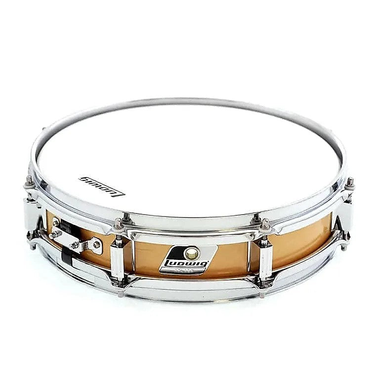 Ludwig 3 x 13-Inch Rocker Elite Piccolo Snare - Natural Finish