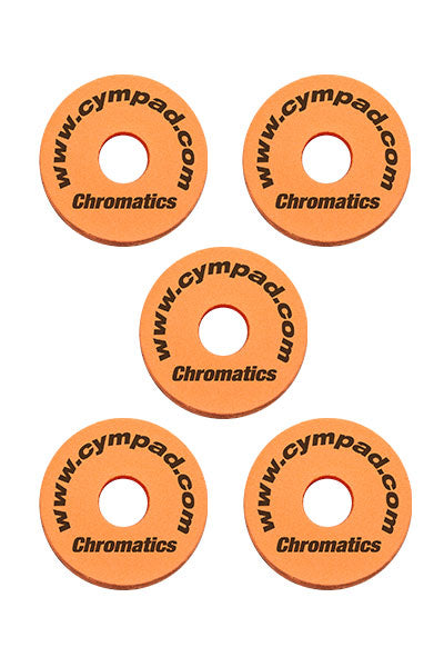 Cympad Chromatics Cymbal Enhancer Set - 40/15mm, Orange