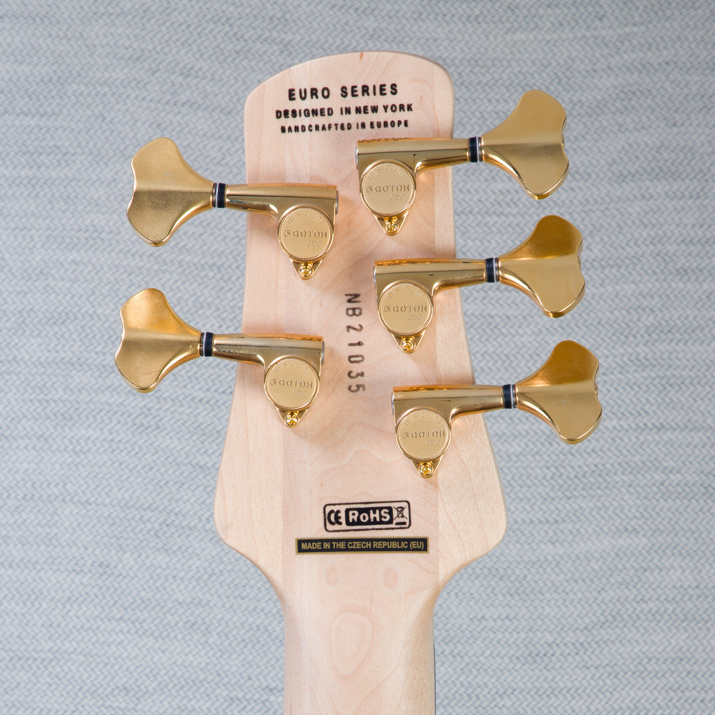 Spector Euro 5 LT 5-String Bass Guitar - Natural Matte - CHUCKSCLUSIVE - #21NB17143