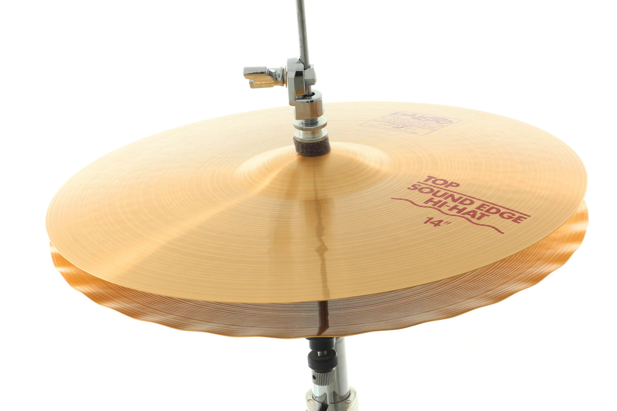 Paiste 14" 2002 Sound Edge Hi-Hat Cymbals - New,14 Inch
