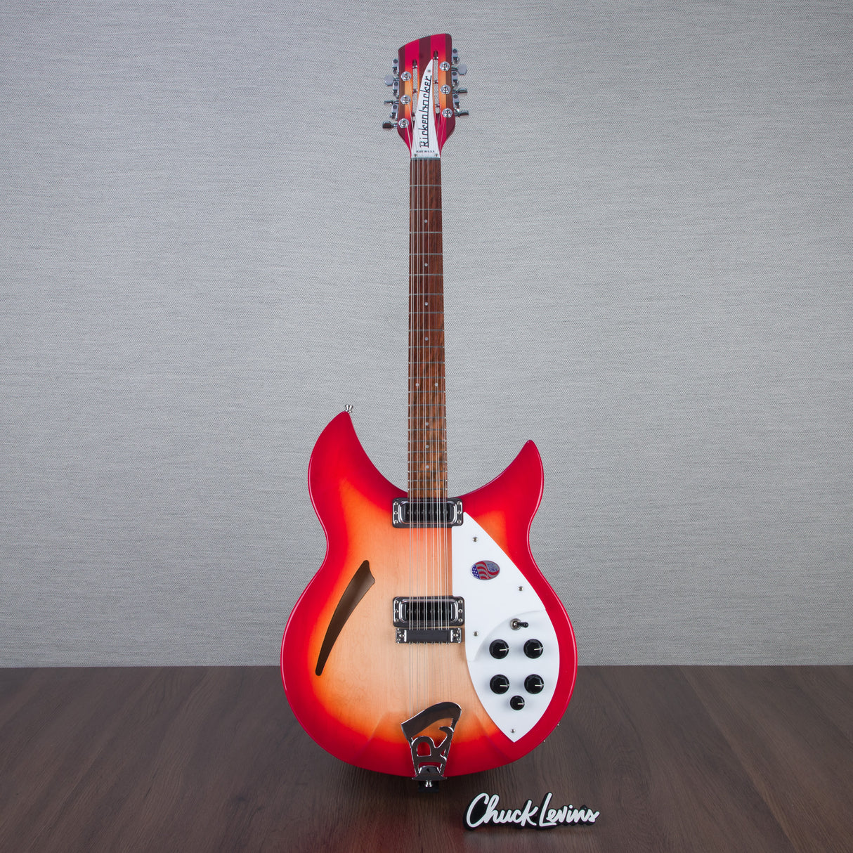 Rickenbacker 330/12 Semi-Hollowbody Electric Guitar - Fireglo - Preorder - #2424688