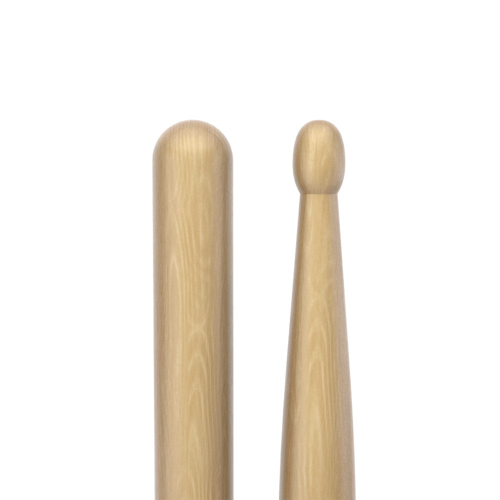 Promark Classic Forward 2B Hickory Drumsticks - Oval Wood Tip, 4 Pairs