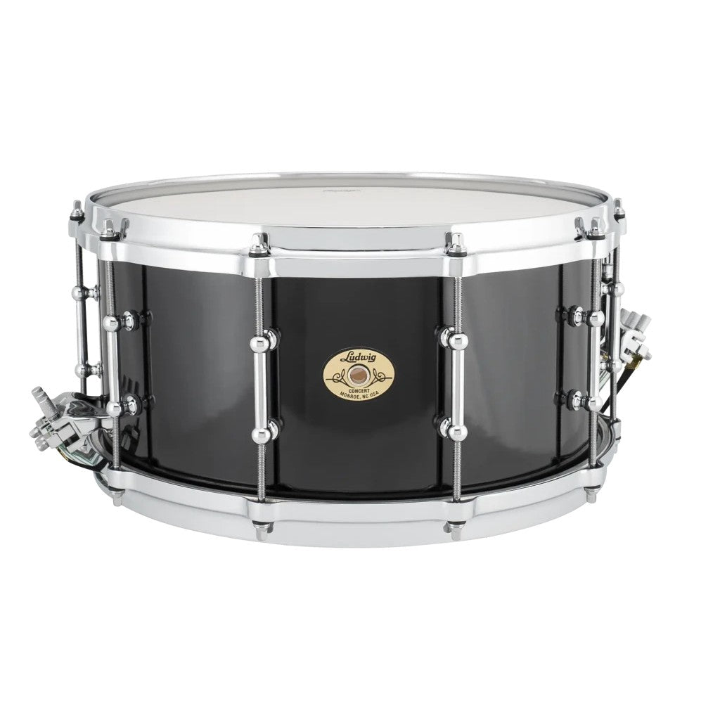 Ludwig 6.5 x 14-Inch Concert Maple Snare Drum - Black Cortex