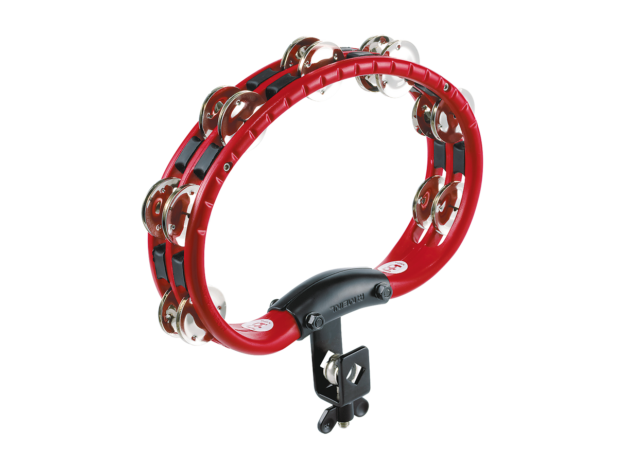 Meinl TMT2R Mountable Traditional ABS Tambourine Steel Jingles 2 Rows - Preorder