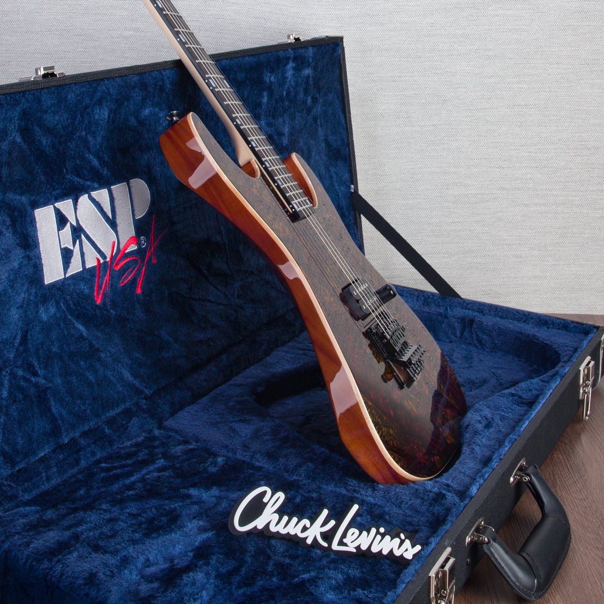 ESP USA M-1 DX Electric Guitar - Hellfire