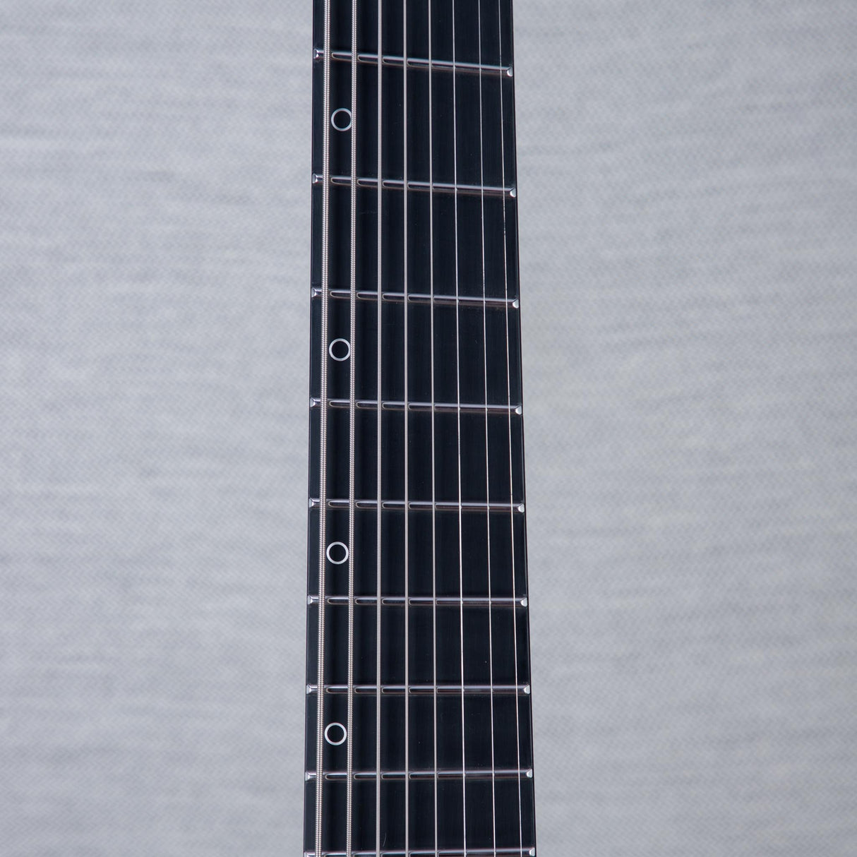 Legator Ghost Super Shred Multiscale 8-String Electric Guitar - Satin Black Flame - #IM25060226
