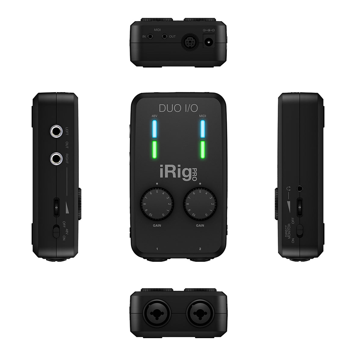 IK Multimedia iRig Pro Duo I/O Mobile 2-Channel Audio/MIDI Interface