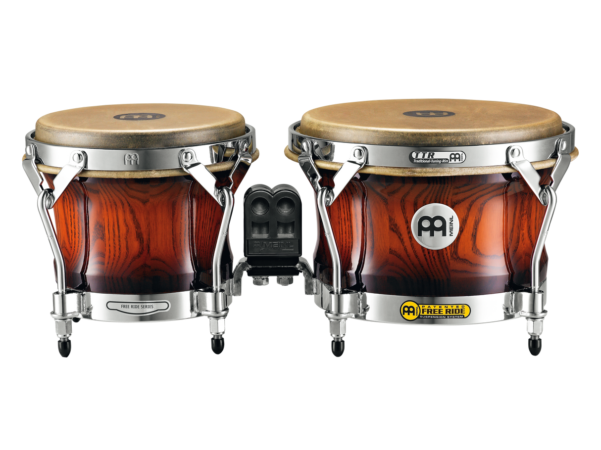 Meinl WB500AMB Woodcraft Series Wood Bongos - Antique Mahogany Burst