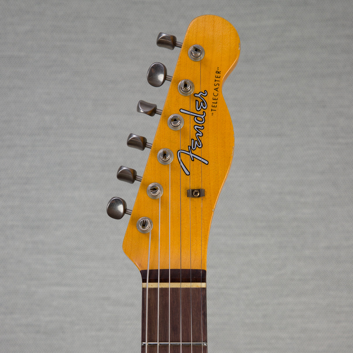 Fender Custom Shop Limited Edition '61 Telecaster Relic Electric Guitar - Aged Daphne Blue Sparkle - #CZ567663