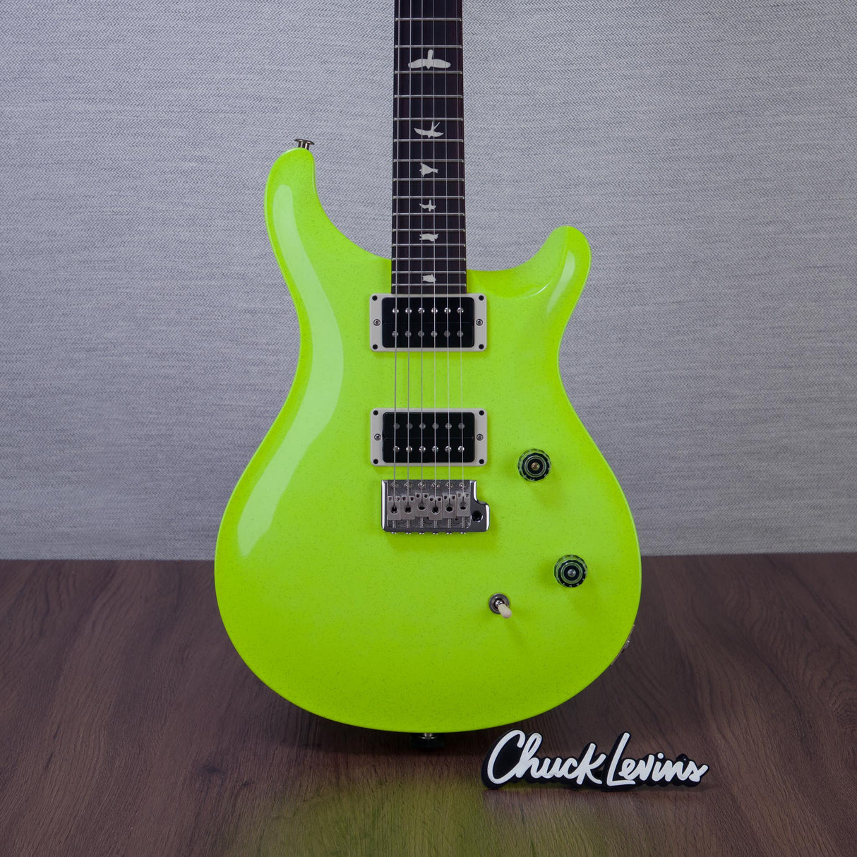 PRS CE 24 Sprayer's Choice Electric Guitar - Safety Green Sparkle - #0426143