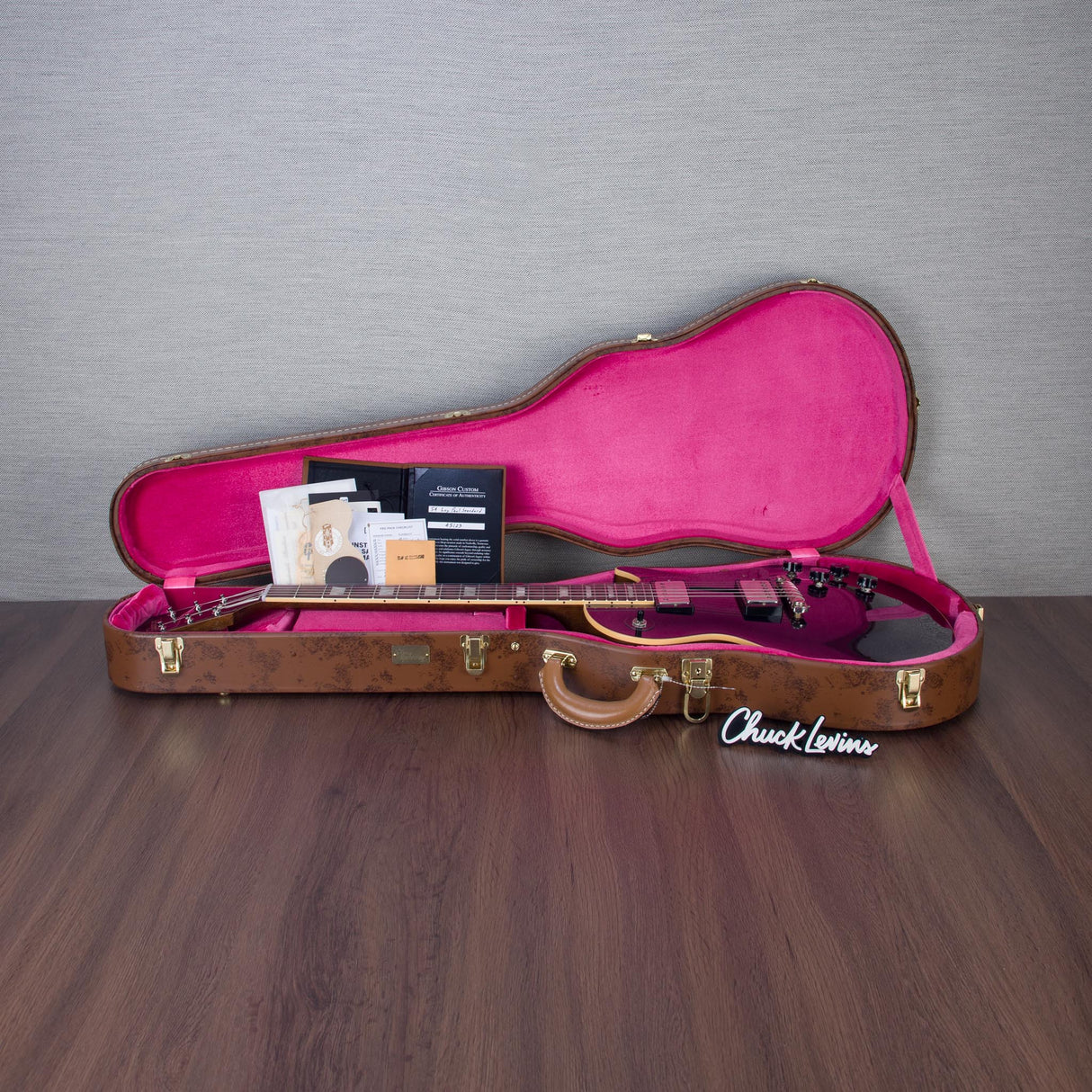 Gibson Custom Shop Dealer Select 1954 Les Paul Standard Electric Guitar - Candy Apple Blue - #45123