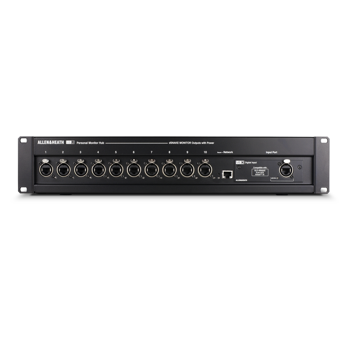 Allen & Heath ME-U 10 port PoE Monitor Hub for Parallel Connection - New