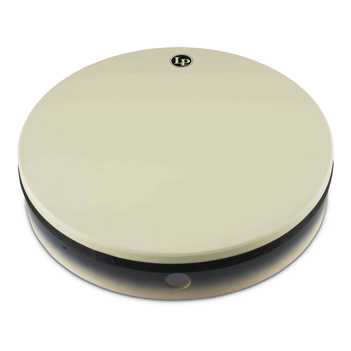 LP 20 x 4-Inch Tunable Tar Frame Drum - Black-to-Natural Fade