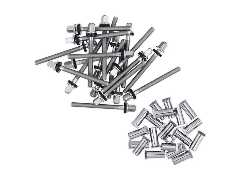 Drum Workshop DWSMTP50S5 TP50 Rods W/ Receivers, 5-Inch Depth, 20-Pack